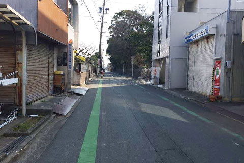 八幡駅からの道案内