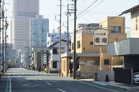 八幡駅からの道案内