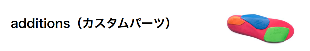 オーダーメイドインソール