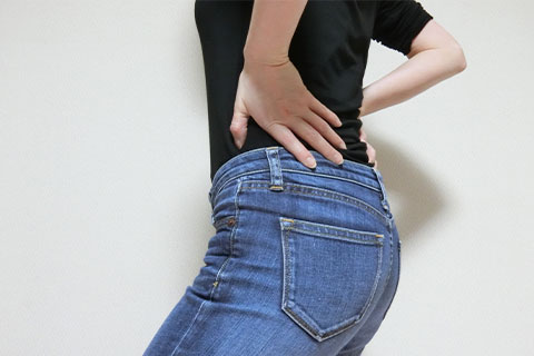 反り腰のイメージ