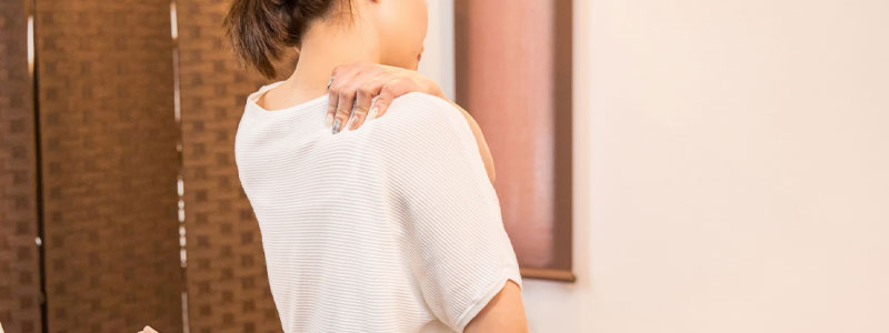 側弯症のイメージ